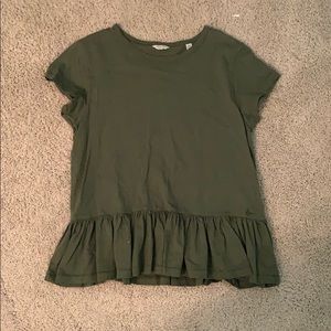 Jack Wills olive green shirt